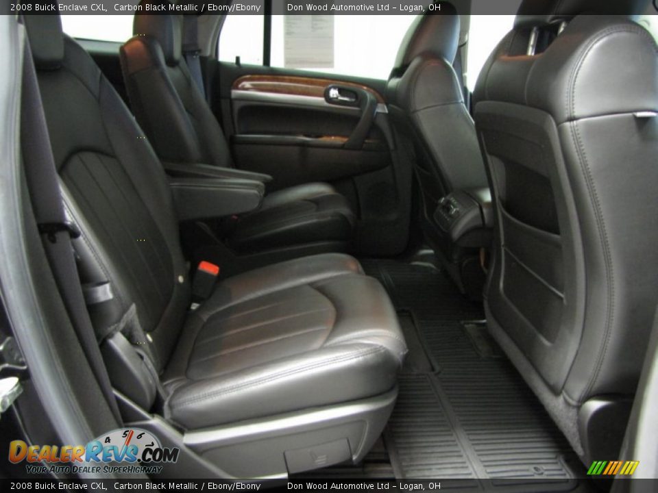 2008 Buick Enclave CXL Carbon Black Metallic / Ebony/Ebony Photo #10