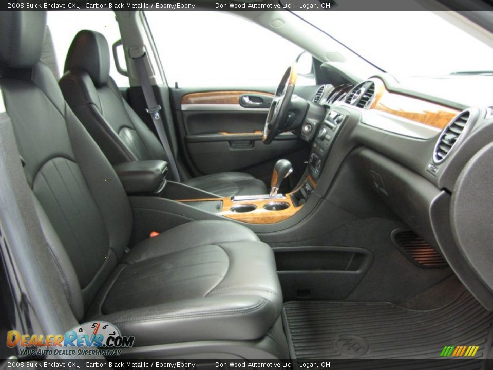 2008 Buick Enclave CXL Carbon Black Metallic / Ebony/Ebony Photo #11