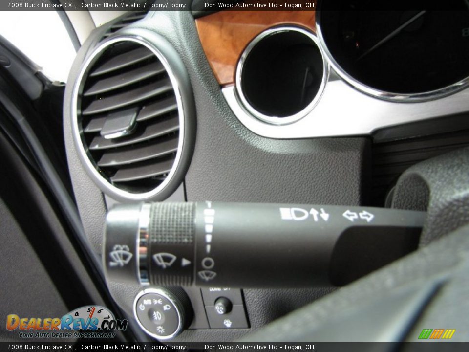 2008 Buick Enclave CXL Carbon Black Metallic / Ebony/Ebony Photo #20