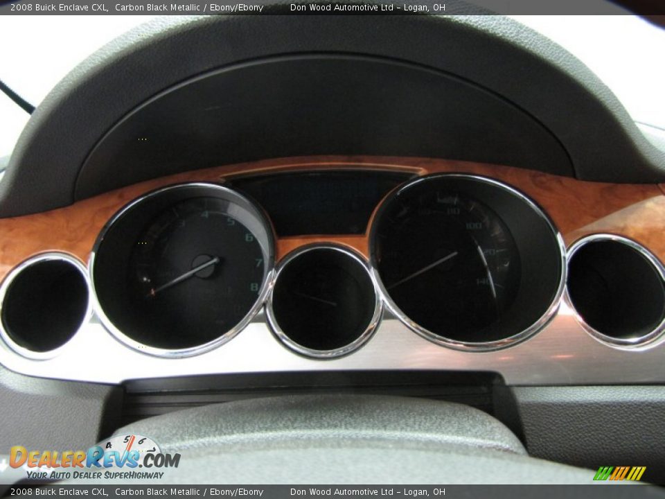 2008 Buick Enclave CXL Carbon Black Metallic / Ebony/Ebony Photo #21