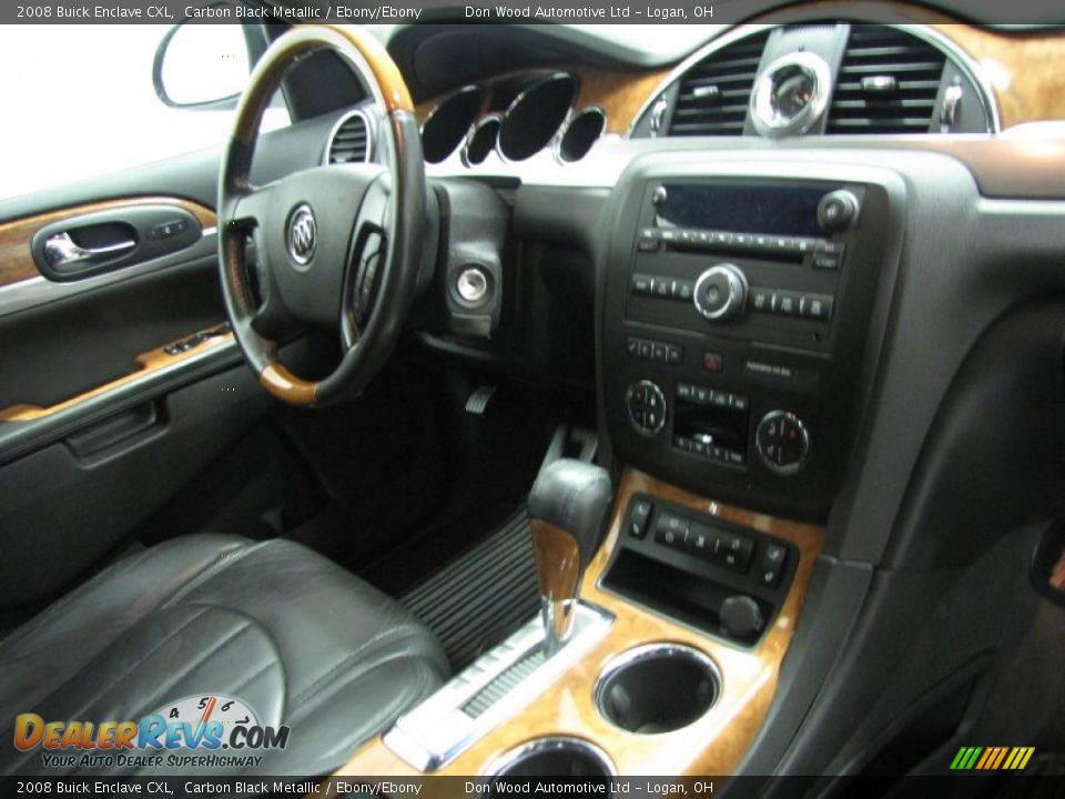 2008 Buick Enclave CXL Carbon Black Metallic / Ebony/Ebony Photo #24