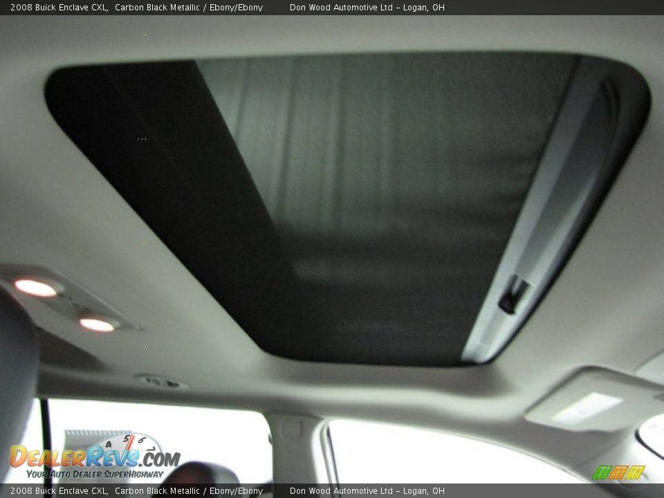 2008 Buick Enclave CXL Carbon Black Metallic / Ebony/Ebony Photo #27