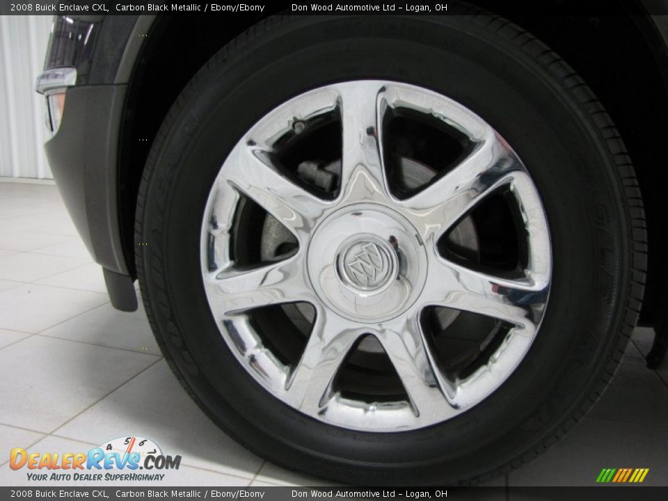 2008 Buick Enclave CXL Carbon Black Metallic / Ebony/Ebony Photo #31