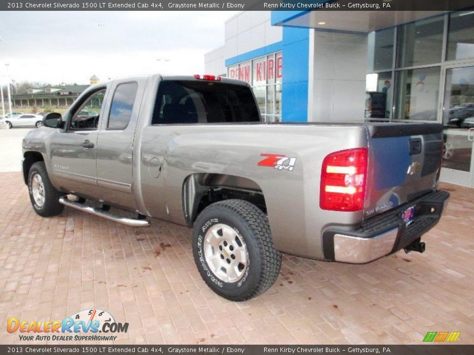 2013 Chevrolet Silverado 1500 LT Extended Cab 4x4 Graystone Metallic / Ebony Photo #2