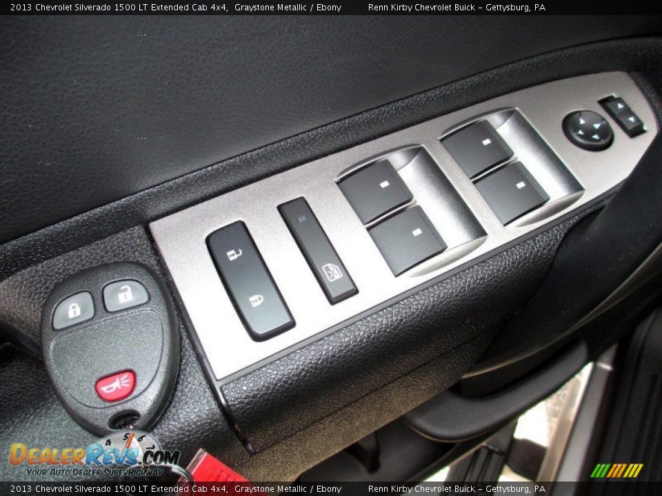 2013 Chevrolet Silverado 1500 LT Extended Cab 4x4 Graystone Metallic / Ebony Photo #5