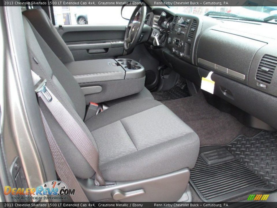 2013 Chevrolet Silverado 1500 LT Extended Cab 4x4 Graystone Metallic / Ebony Photo #6