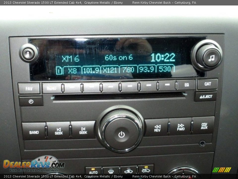 2013 Chevrolet Silverado 1500 LT Extended Cab 4x4 Graystone Metallic / Ebony Photo #8