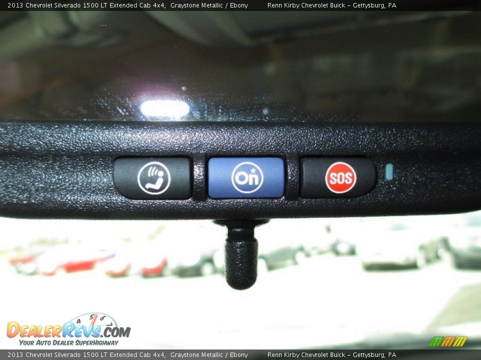 2013 Chevrolet Silverado 1500 LT Extended Cab 4x4 Graystone Metallic / Ebony Photo #9