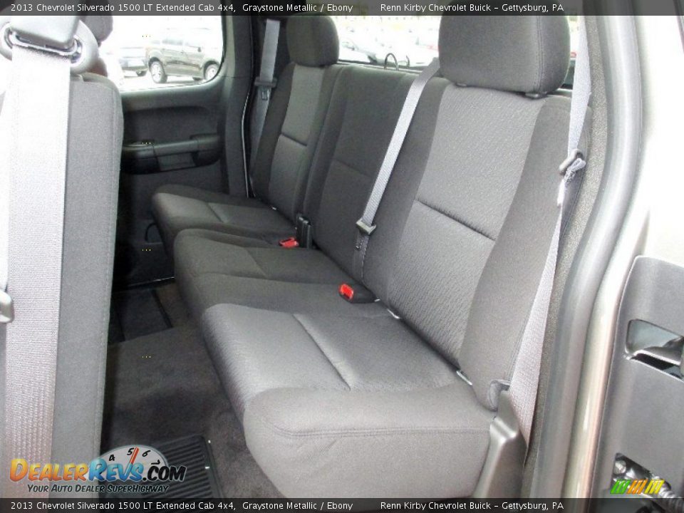 2013 Chevrolet Silverado 1500 LT Extended Cab 4x4 Graystone Metallic / Ebony Photo #19
