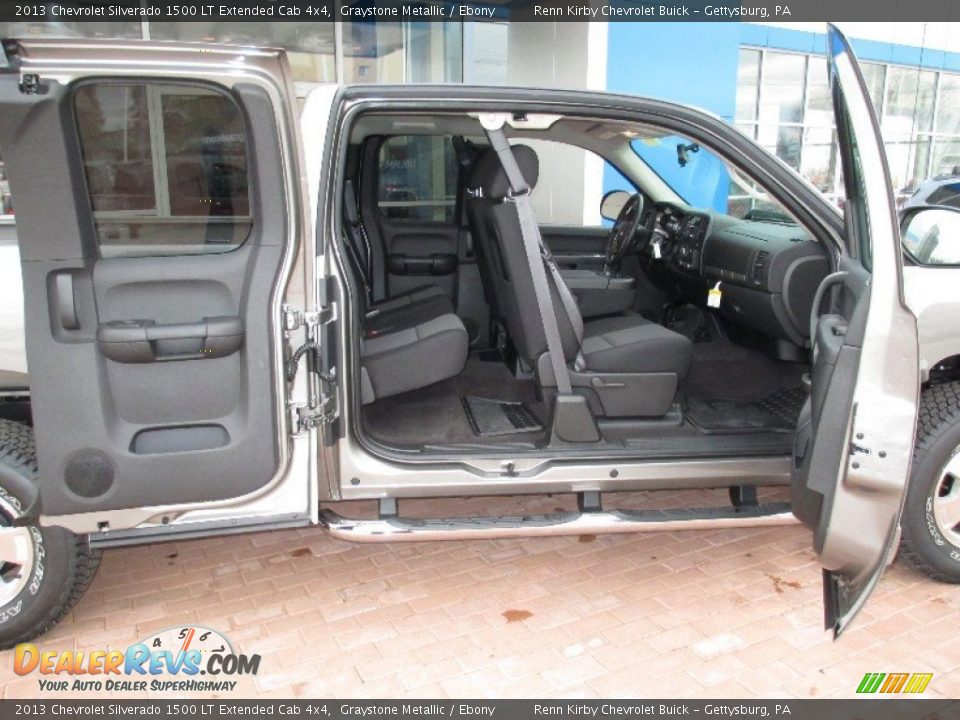 2013 Chevrolet Silverado 1500 LT Extended Cab 4x4 Graystone Metallic / Ebony Photo #21