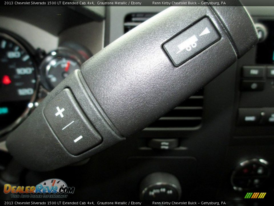 2013 Chevrolet Silverado 1500 LT Extended Cab 4x4 Graystone Metallic / Ebony Photo #23