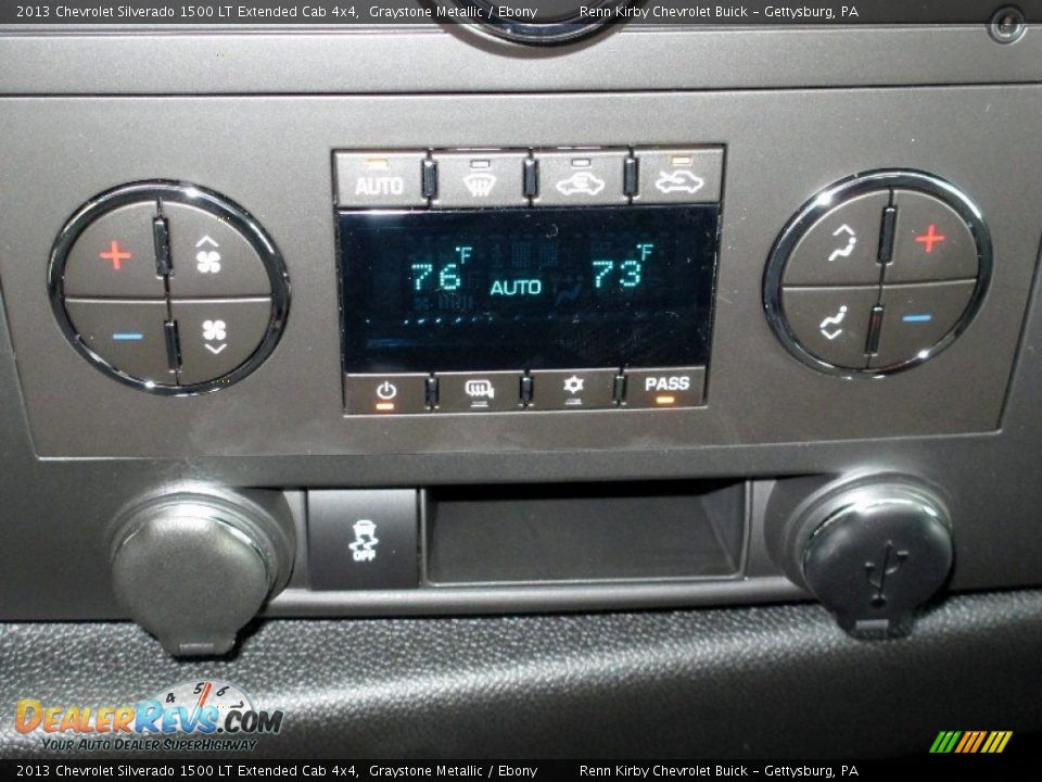 2013 Chevrolet Silverado 1500 LT Extended Cab 4x4 Graystone Metallic / Ebony Photo #24