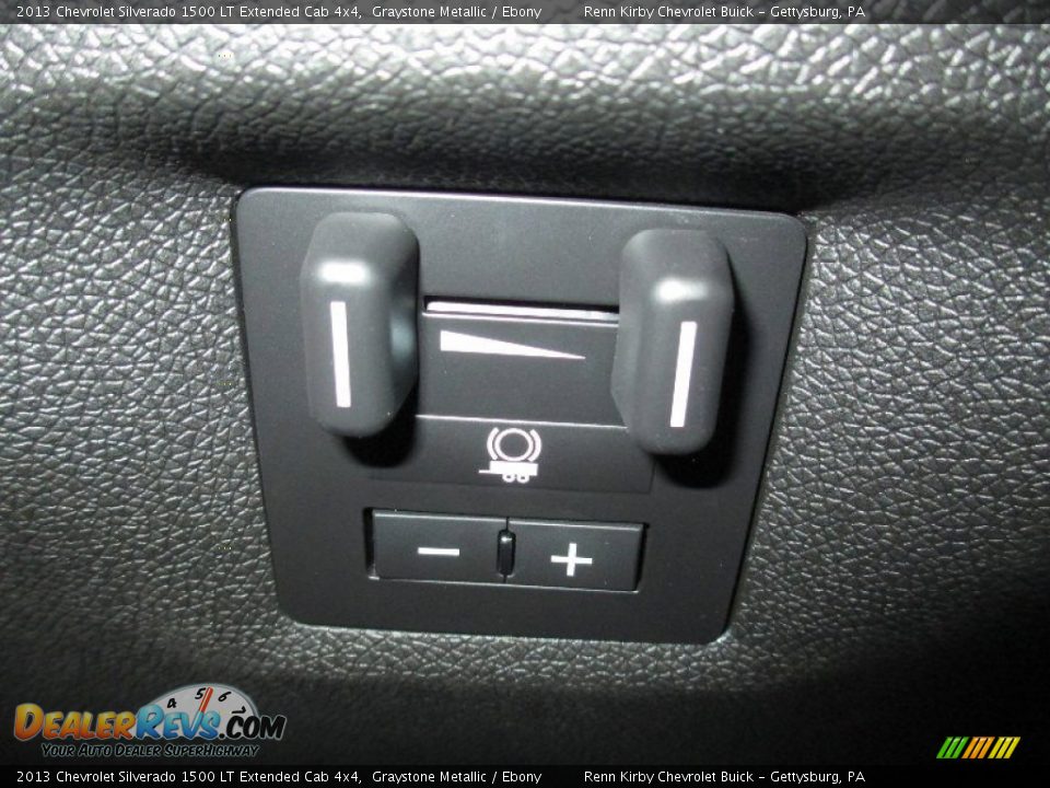 2013 Chevrolet Silverado 1500 LT Extended Cab 4x4 Graystone Metallic / Ebony Photo #27
