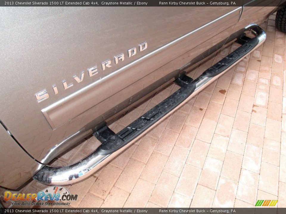 2013 Chevrolet Silverado 1500 LT Extended Cab 4x4 Graystone Metallic / Ebony Photo #28