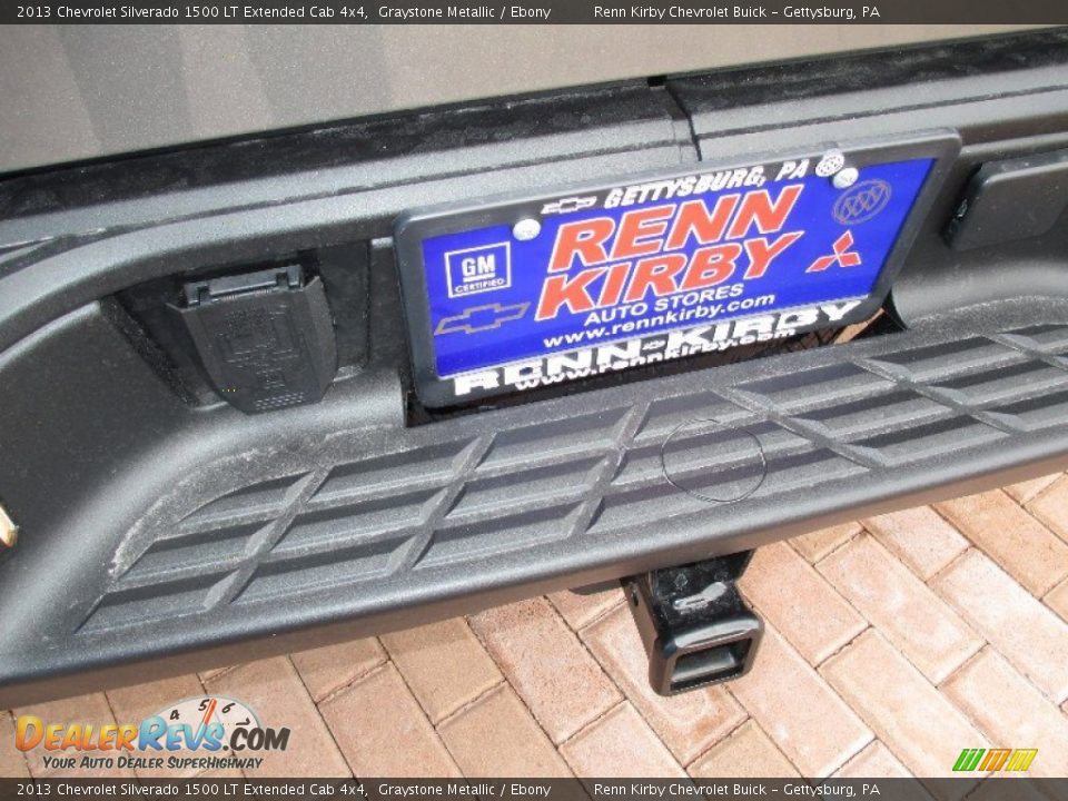 2013 Chevrolet Silverado 1500 LT Extended Cab 4x4 Graystone Metallic / Ebony Photo #30