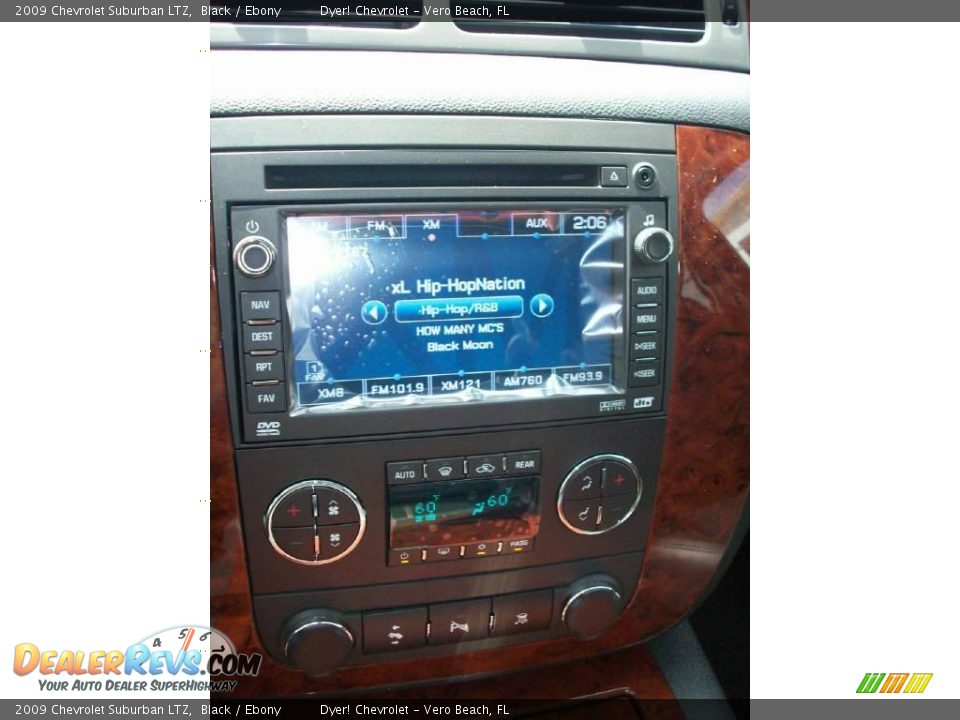 2009 Chevrolet Suburban LTZ Black / Ebony Photo #6