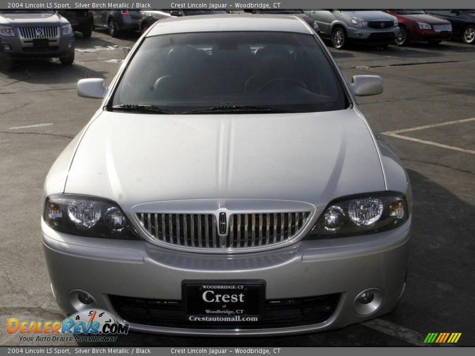 2004 Lincoln LS Sport Silver Birch Metallic / Black Photo #2