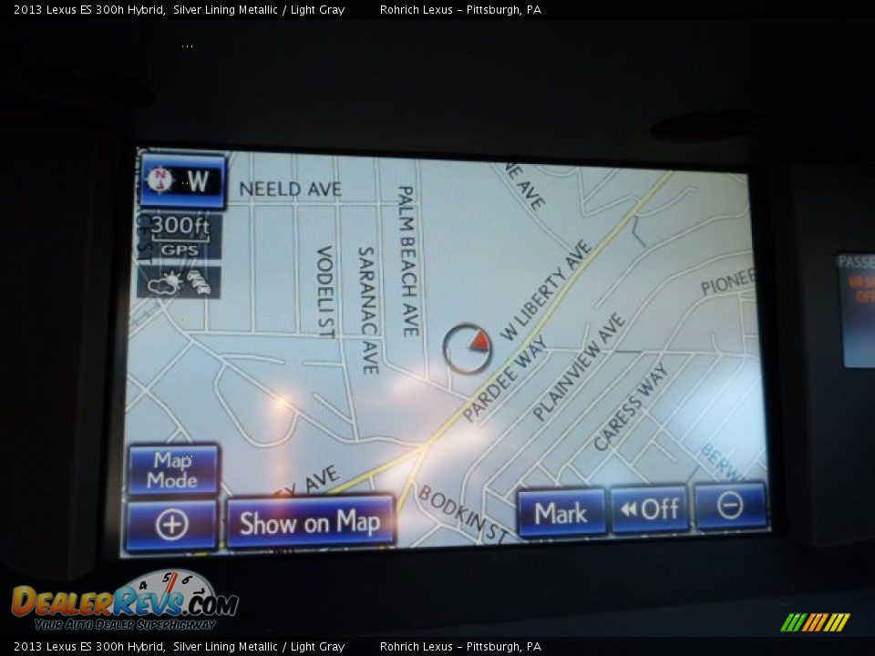 2013 Lexus ES 300h Hybrid Silver Lining Metallic / Light Gray Photo #16