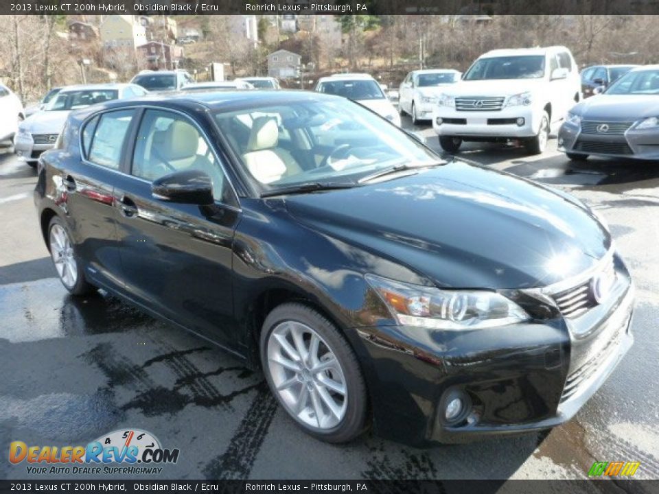 Front 3/4 View of 2013 Lexus CT 200h Hybrid Photo #6