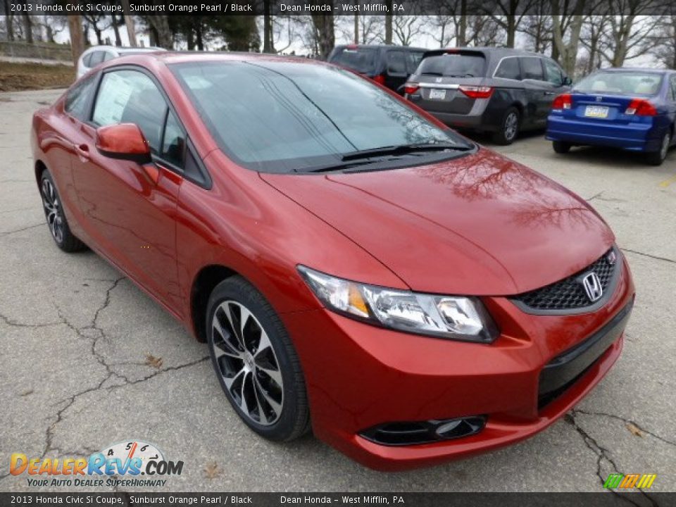 Front 3/4 View of 2013 Honda Civic Si Coupe Photo #6