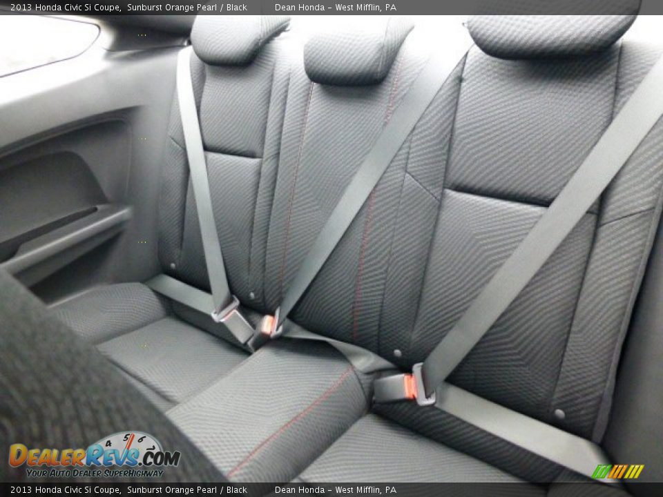 Rear Seat of 2013 Honda Civic Si Coupe Photo #15