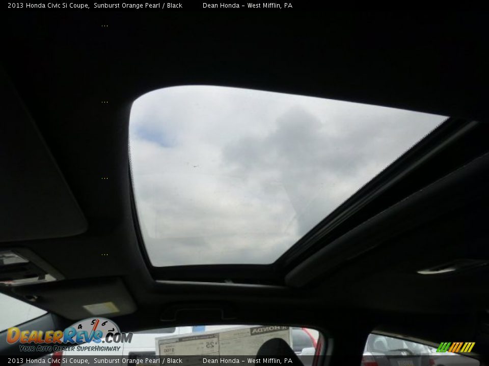 Sunroof of 2013 Honda Civic Si Coupe Photo #16