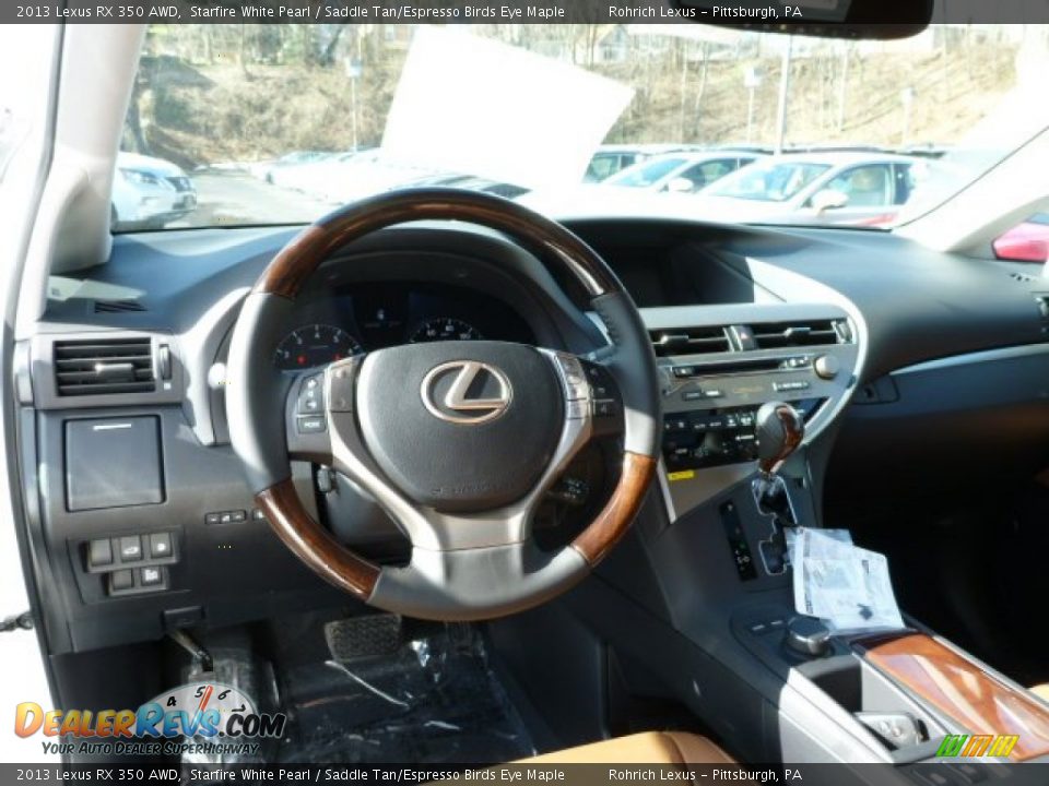 Dashboard of 2013 Lexus RX 350 AWD Photo #12