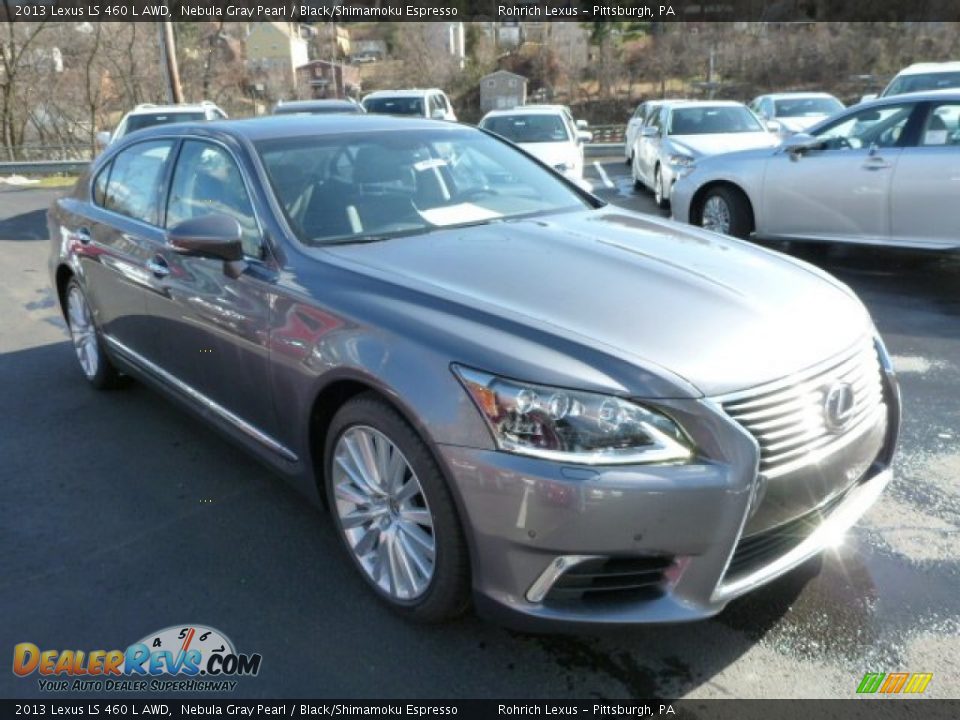 Front 3/4 View of 2013 Lexus LS 460 L AWD Photo #5