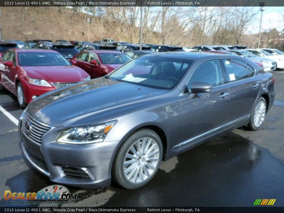 Front 3/4 View of 2013 Lexus LS 460 L AWD Photo #7
