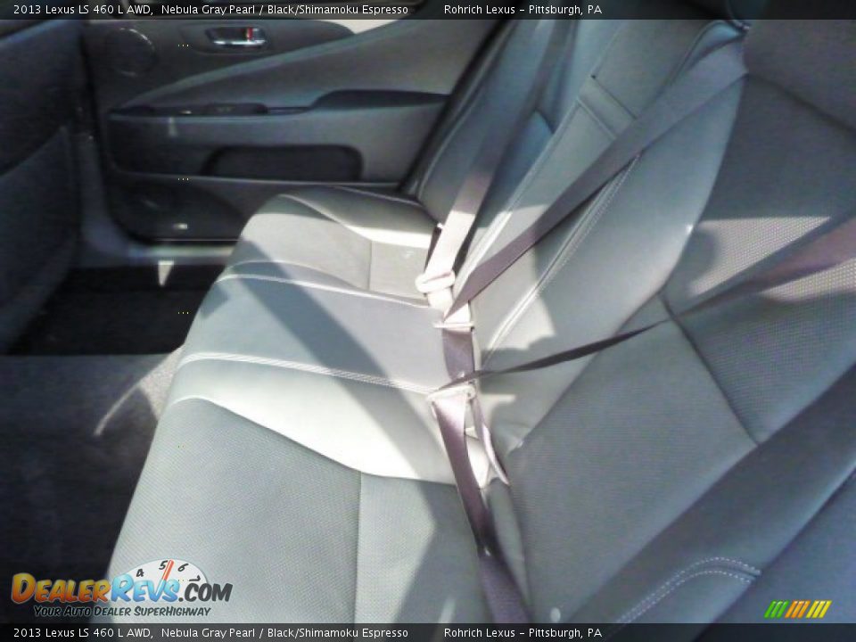 Rear Seat of 2013 Lexus LS 460 L AWD Photo #10
