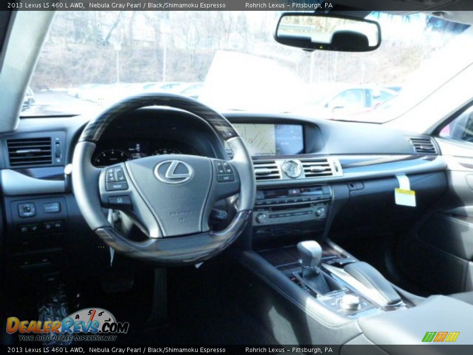 Dashboard of 2013 Lexus LS 460 L AWD Photo #11