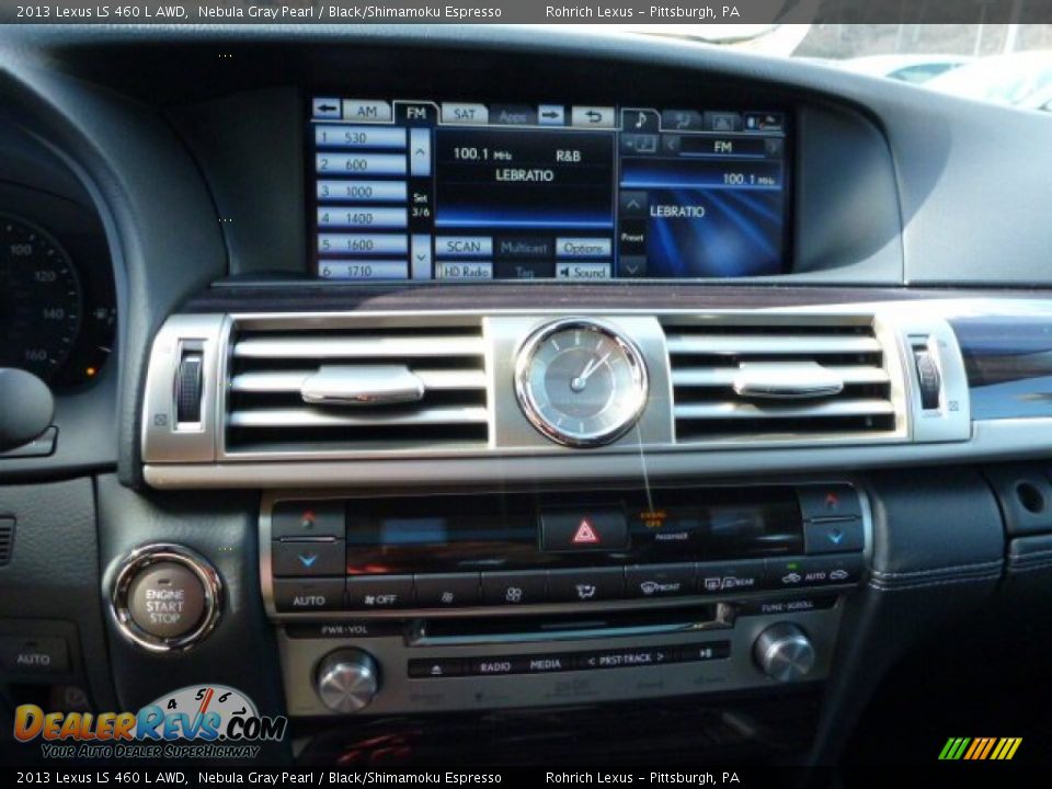 Controls of 2013 Lexus LS 460 L AWD Photo #19