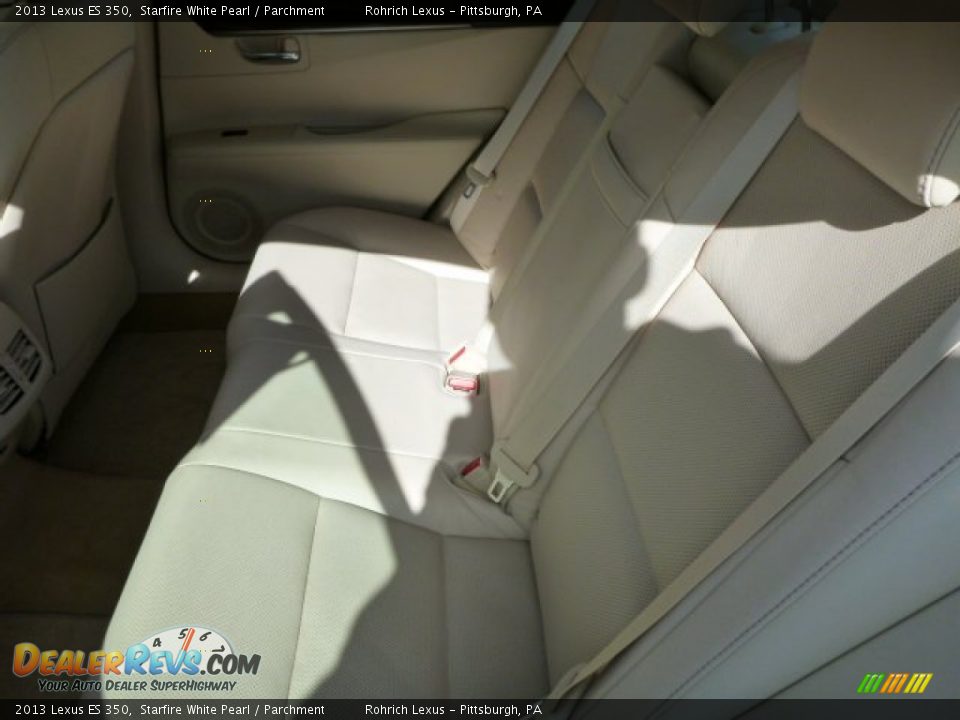 2013 Lexus ES 350 Starfire White Pearl / Parchment Photo #10