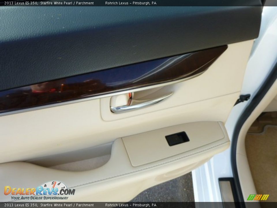 2013 Lexus ES 350 Starfire White Pearl / Parchment Photo #12
