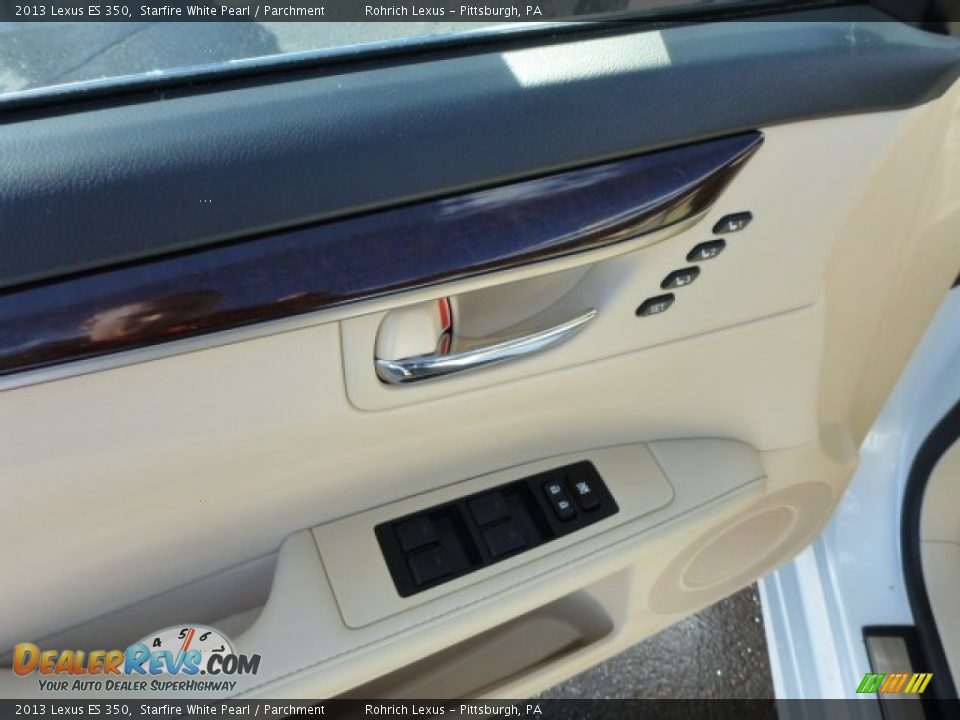 2013 Lexus ES 350 Starfire White Pearl / Parchment Photo #13