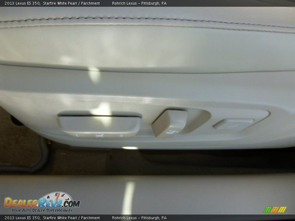 2013 Lexus ES 350 Starfire White Pearl / Parchment Photo #14