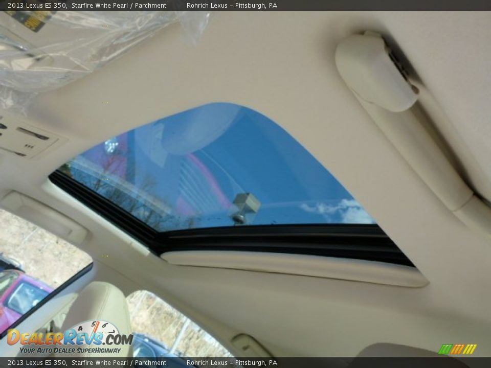 2013 Lexus ES 350 Starfire White Pearl / Parchment Photo #15