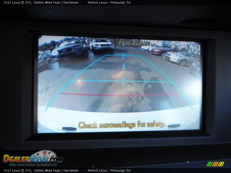 2013 Lexus ES 350 Starfire White Pearl / Parchment Photo #17