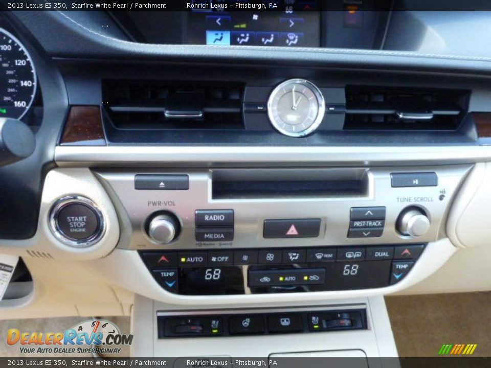 2013 Lexus ES 350 Starfire White Pearl / Parchment Photo #18