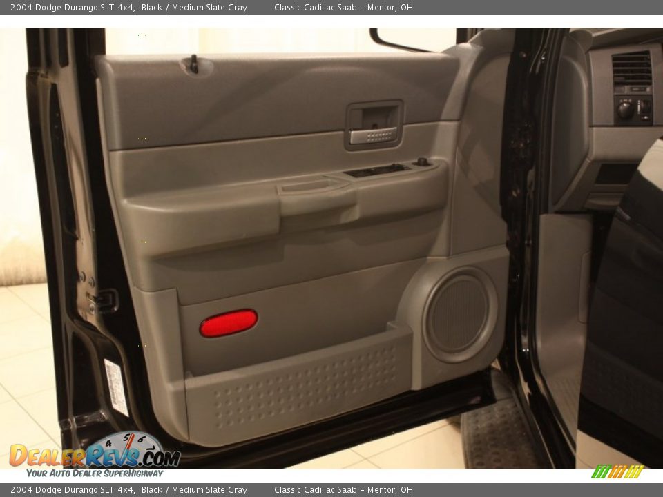 2004 Dodge Durango SLT 4x4 Black / Medium Slate Gray Photo #4
