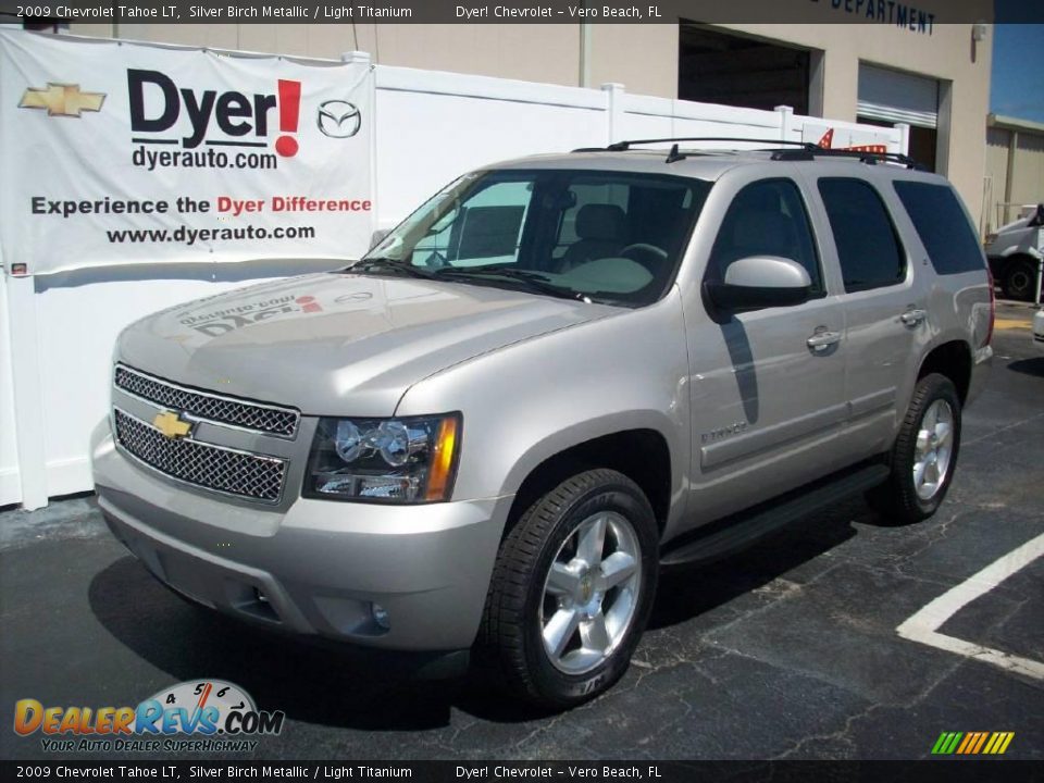 2009 Chevrolet Tahoe LT Silver Birch Metallic / Light Titanium Photo #1