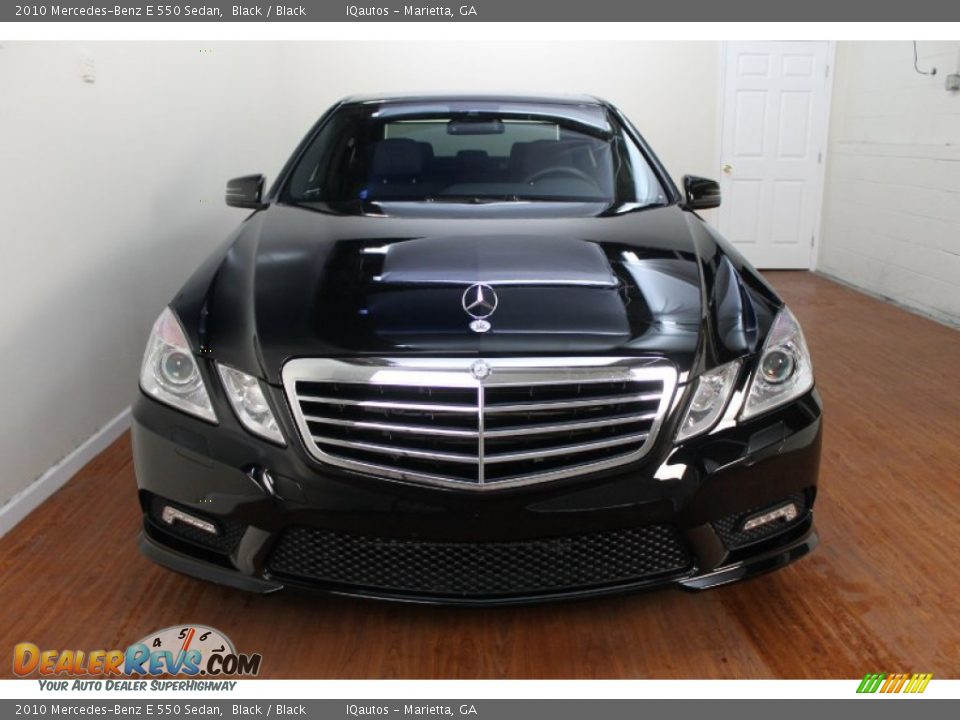 Black 2010 Mercedes-Benz E 550 Sedan Photo #5