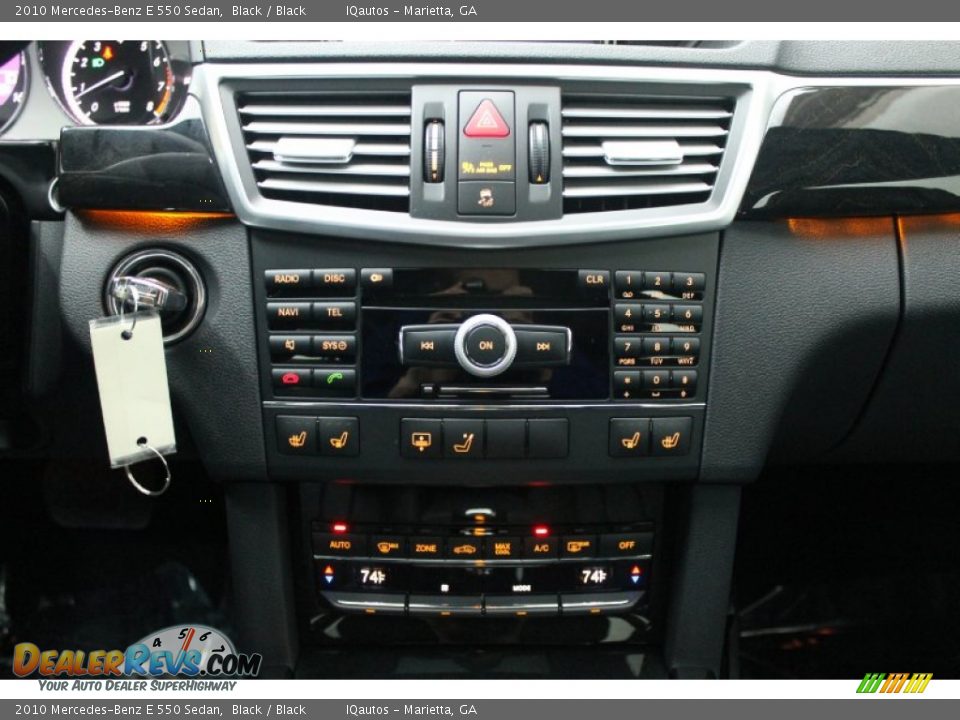 Controls of 2010 Mercedes-Benz E 550 Sedan Photo #12