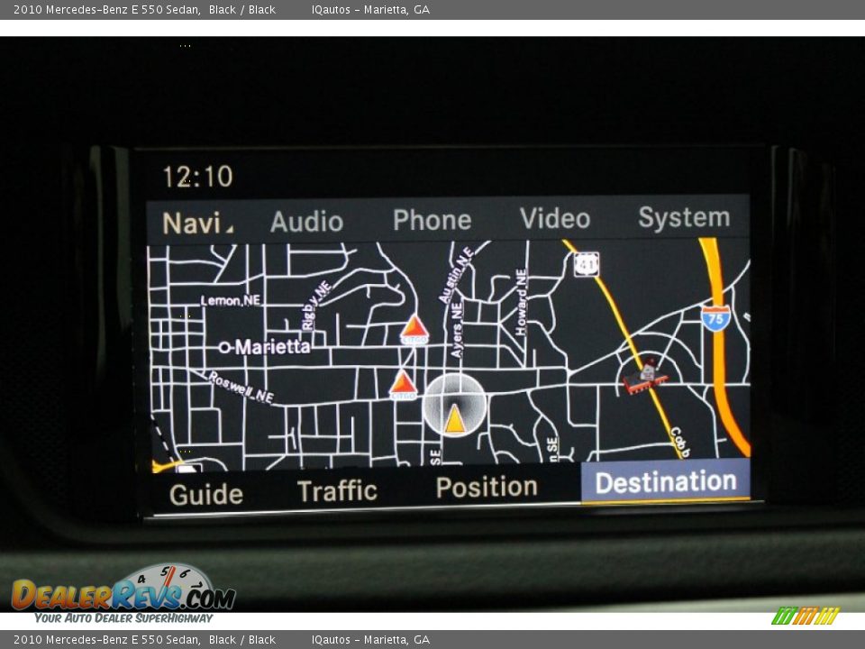 Navigation of 2010 Mercedes-Benz E 550 Sedan Photo #31
