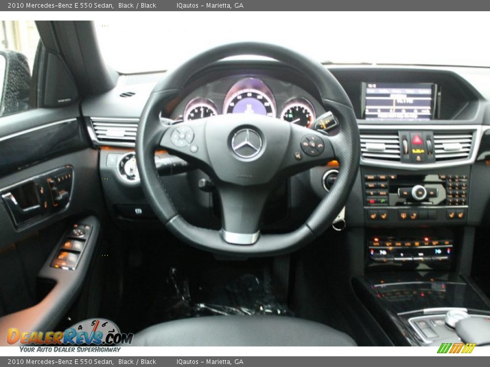 Dashboard of 2010 Mercedes-Benz E 550 Sedan Photo #34