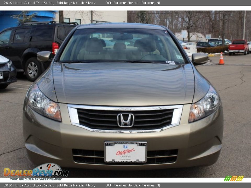 2010 Honda Accord EX-L Sedan Bold Beige Metallic / Ivory Photo #2