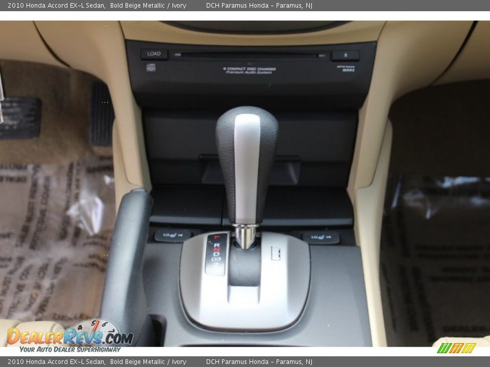 2010 Honda Accord EX-L Sedan Shifter Photo #14