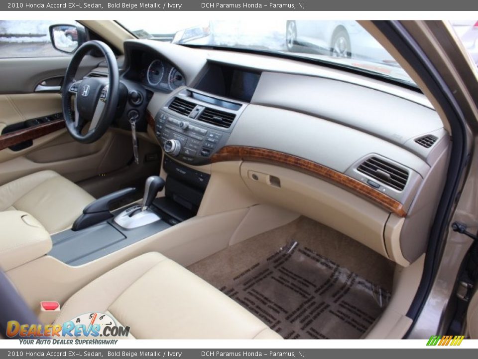 Dashboard of 2010 Honda Accord EX-L Sedan Photo #23