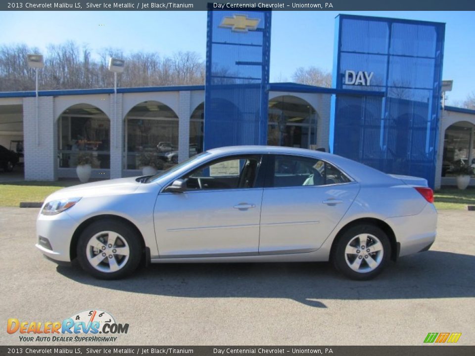 2013 Chevrolet Malibu LS Silver Ice Metallic / Jet Black/Titanium Photo #2