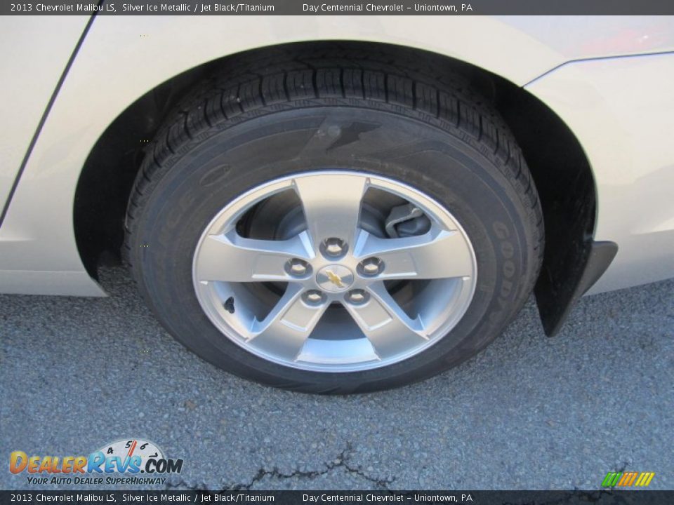 2013 Chevrolet Malibu LS Silver Ice Metallic / Jet Black/Titanium Photo #3